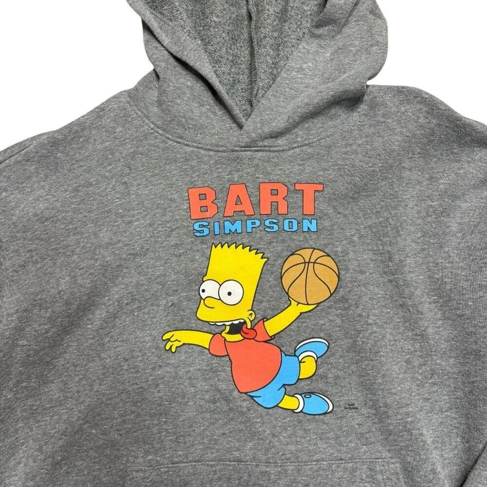 Old Navy Bart Simpsons Hooded Sweatshirt Boys Size XL 14-16